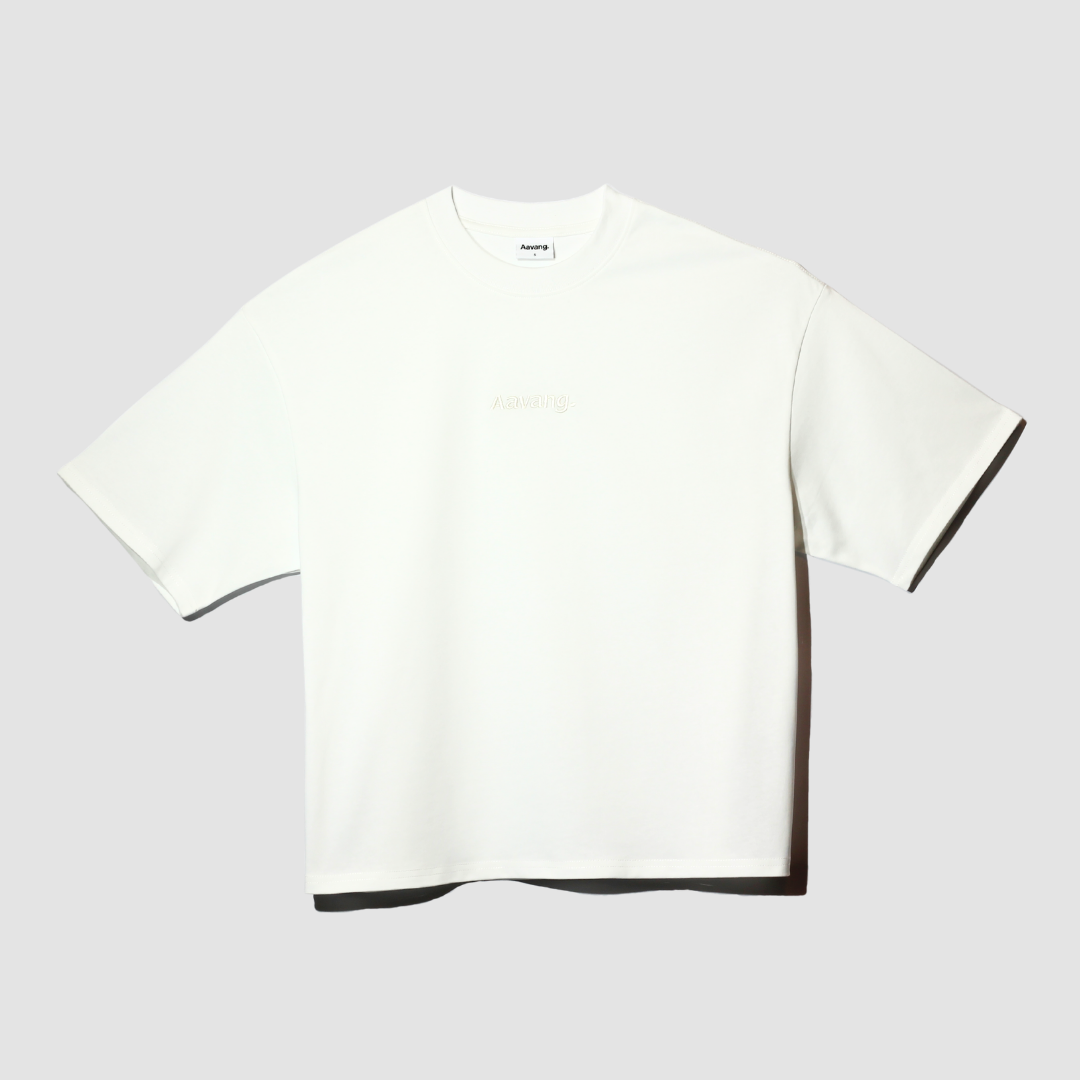 Heavy Boxy T-Shirt Hvid