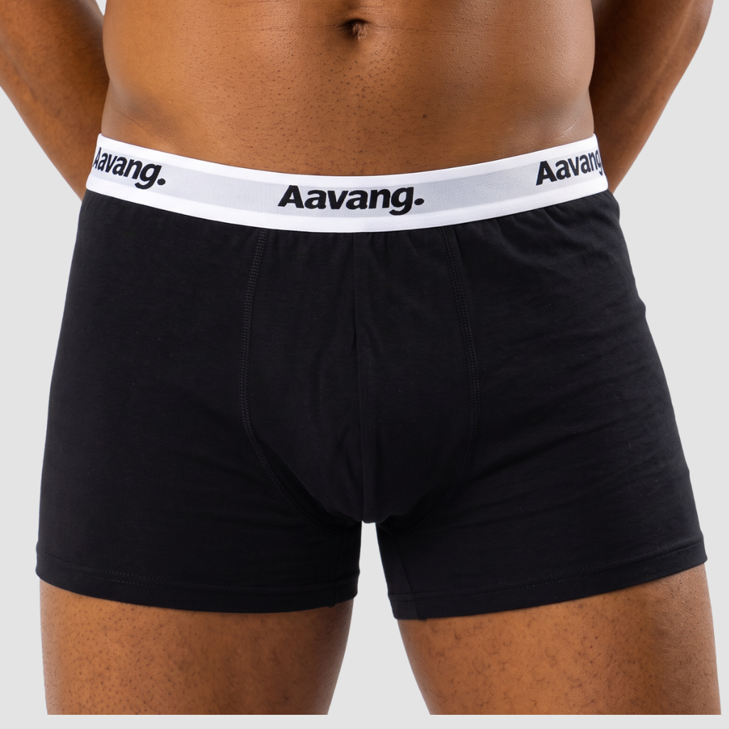 Pre-order / 3-pak Herre boxers sort. Kommer 15. November